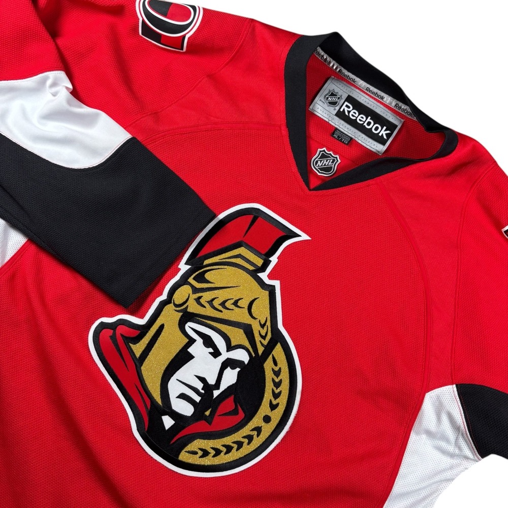 VTG Reebok NHL Ottawa Senators Hockey Jersey Mens XL‎ # 1 thrashed steetwear